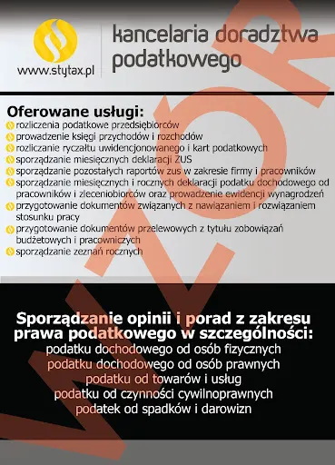 Kancelaria doradztwa podatkowego, Styczyński Rafał